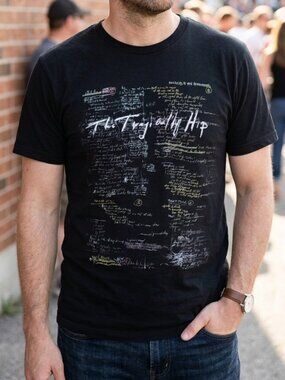 Vintage The Tragically Hip Man Machine Poem Concert T-Shirt